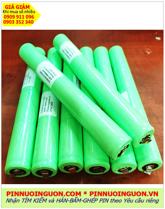 Pin sạc 4.8v C4000mAh; Pin sạc NiMh NiCd 4.8v C4000mAh; Pin sạc khối công nghiệp 4.8v C4000mAh